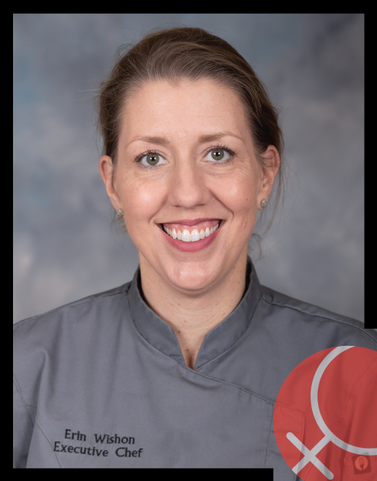 Chef smiling